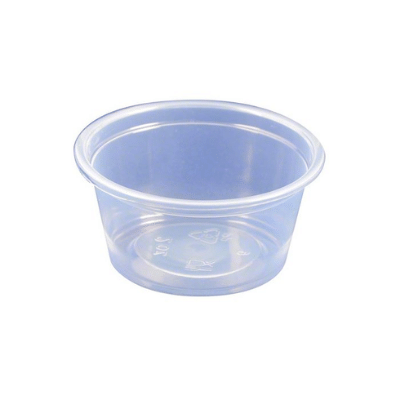 2 oz PP Clear Portion Cup 2500/cs – Bow Valley Wholesale